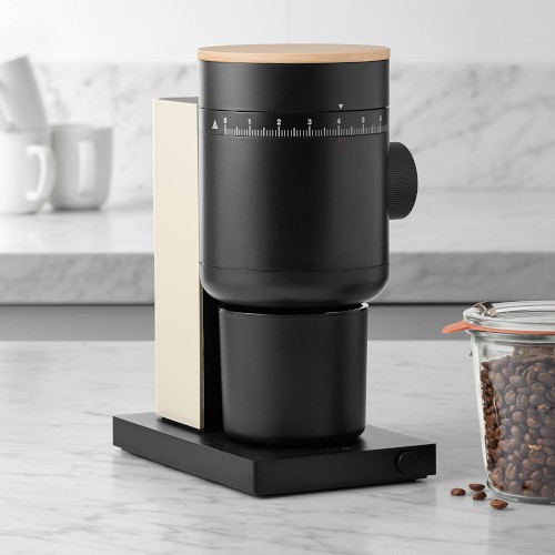 Fellow Opus 2 Conical Burr Coffee Grinder, Sesame