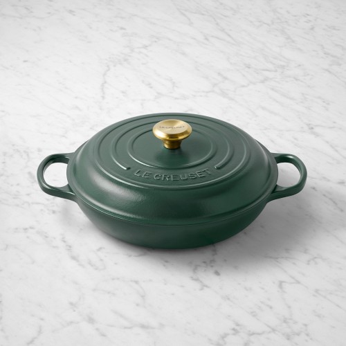 Le Creuset Signature Enameled Cast Iron Braiser, 3.5-Qt., Foret