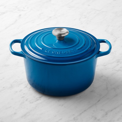 Le Creuset Enameled Cast Iron Signature Deep Round Oven, 6.5-Qt., Marseille