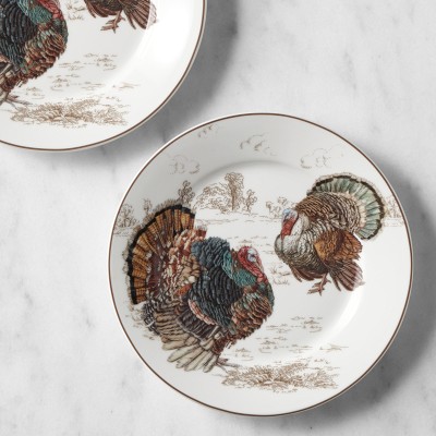 Salad Plates, Double Turkey