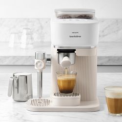 Philips Baristina Latte Espresso Machine with Milk Frother, White