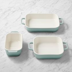 Le Creuset San Francisco Open Baker Set, Sea Salt