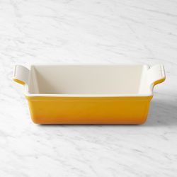 Le Creuset Stoneware Heritage Loaf Pan, Nectar