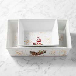 'Twas the Night Before Christmas Bakers, Set of 2