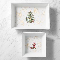 'Twas the Night Before Christmas Bakers, Set of 2