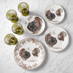 Plymouth Double Turkey Dinnerware 16-Piece Dinnerware Set