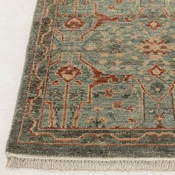 Dinah Hand-Knotted Rug Swatch, 18" x 18", Multi