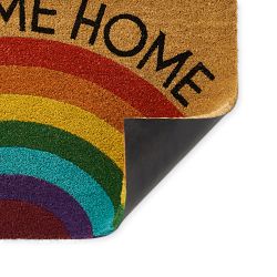 Williams Sonoma Welcome Home Rainbow Doormat