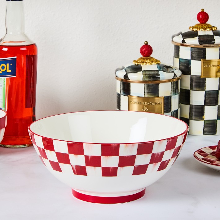 Mackenzie-Childs Cherry Check Collection | Williams Sonoma