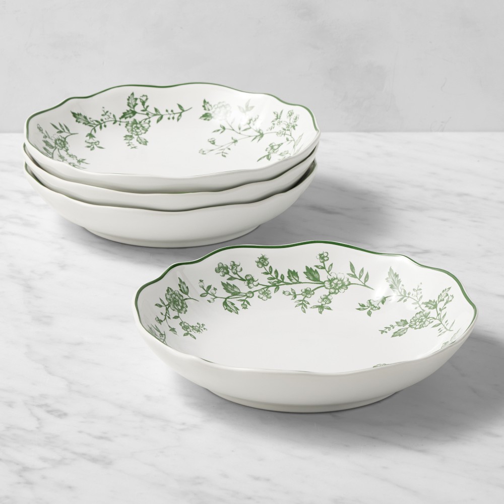 AERIN x Williams Sonoma Meadow Lace Pasta Bowls - Set of 4