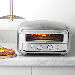 GreenPan™ Stanley Tucci™ Indoor-Outdoor Pizza Oven with Peel & Cover, Stainless Steel