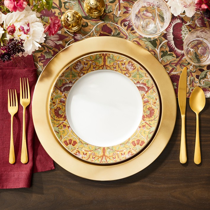 Morris & Co. Essex Dinner Plates | Williams Sonoma