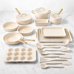 GreenPan™ Reserve Pro 23-Piece Cookware, Bakeware & Tools Set, Cream