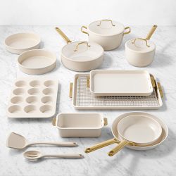 GreenPan™ Reserve Pro 17-Piece Cookware & Bakeware Set, Cream