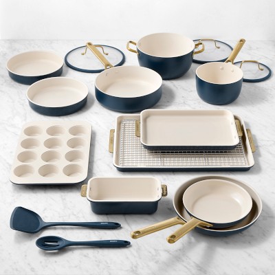 GreenPan Reserve Pro Ceramic Nonstick Ultimate Kitchen 17-Piece Set Simolary simolary.com 17