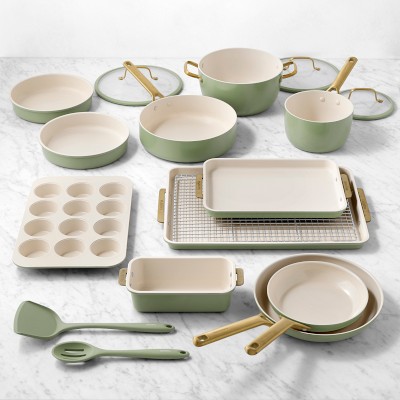 GreenPan Reserve Pro Ceramic Nonstick Ultimate Kitchen 17-Piece Set Simolary simolary.com 18