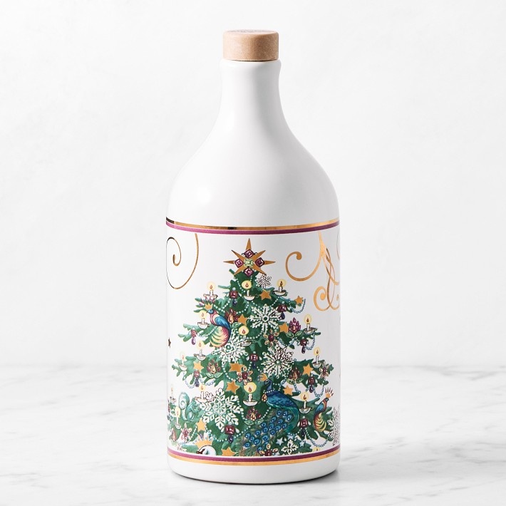 Muraglia Olive Oil Christmas Bottle | Williams Sonoma