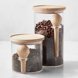 Hold Everything Coffee & Tea Canister, Set of 2