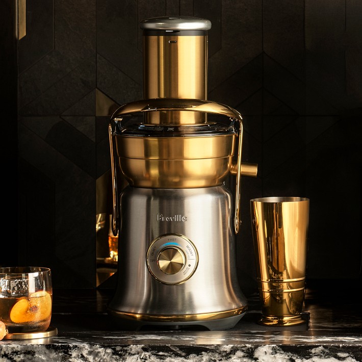 Breville Juice Fountain Cold XL Brass | Williams Sonoma