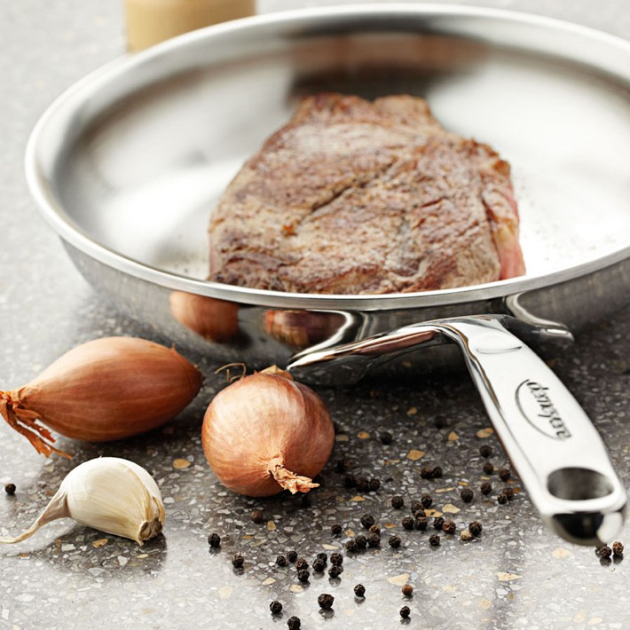 Demeyere Atlantis Proline Fry Pan, Stainless Steel | Williams Sonoma