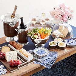 Marlo Thomas x Williams Sonoma Round Bar Tray
