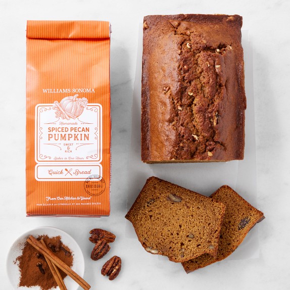 Spiced Pecan Pumpkin Quick Bread Mix | Williams Sonoma