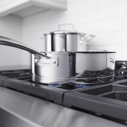 Cuisinart Professional Series Stainless-Steel Ceramic Nonstick Mixed Material 13-Piece Cookware Set