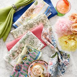 Bunny Toile Napkins, Set of 4