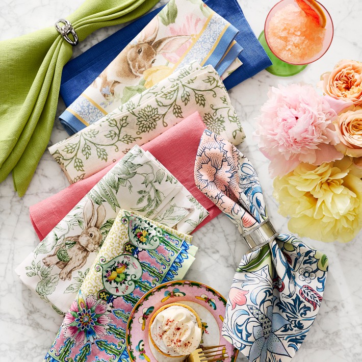 Morris & Co. Severne Napkins Set of 4 | Williams Sonoma