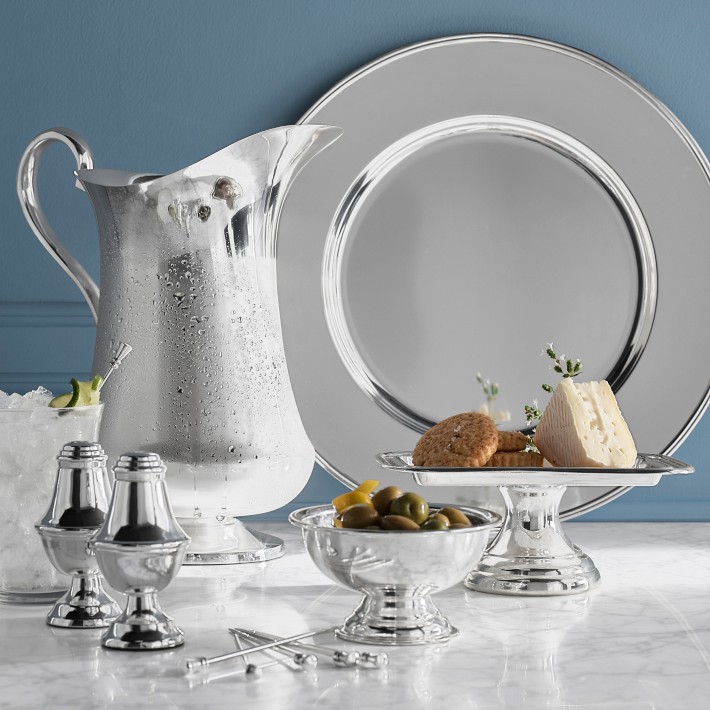 Heirloom Silver Salt & Pepper Shakers | Williams Sonoma