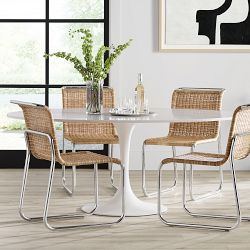 Tulip Oval Pedestal Dining Table (70")