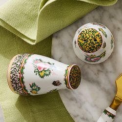 Famille Rose Salt &amp; Pepper Shakers