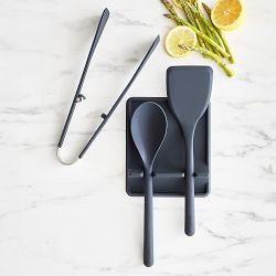GreenPan™ Silicone Tools with Spoon Rest, Set of 4