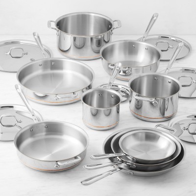 All-Clad Copper Core 15-Piece Cookware Set Simolary simolary.com 15