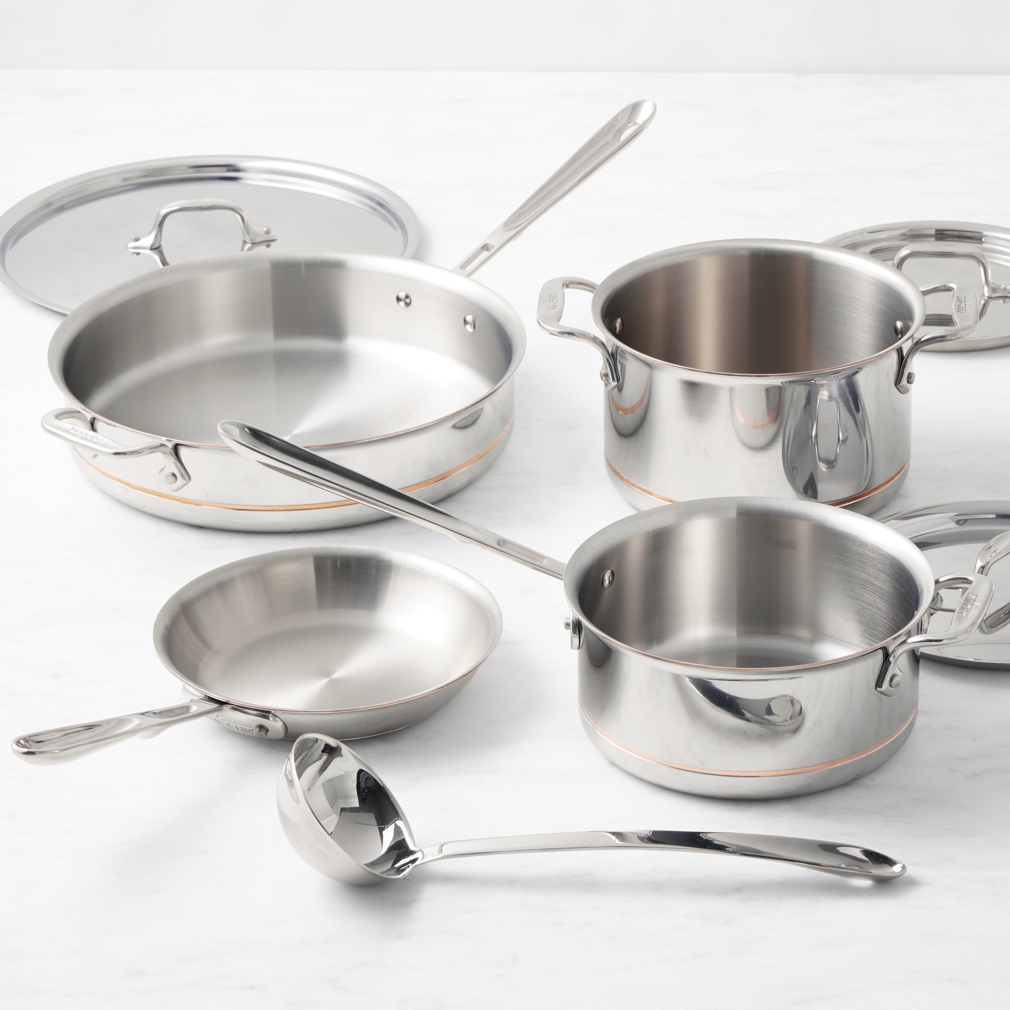 All-Clad Copper Core 8-Piece Cookware Set Sansujyuku sansujyuku.com