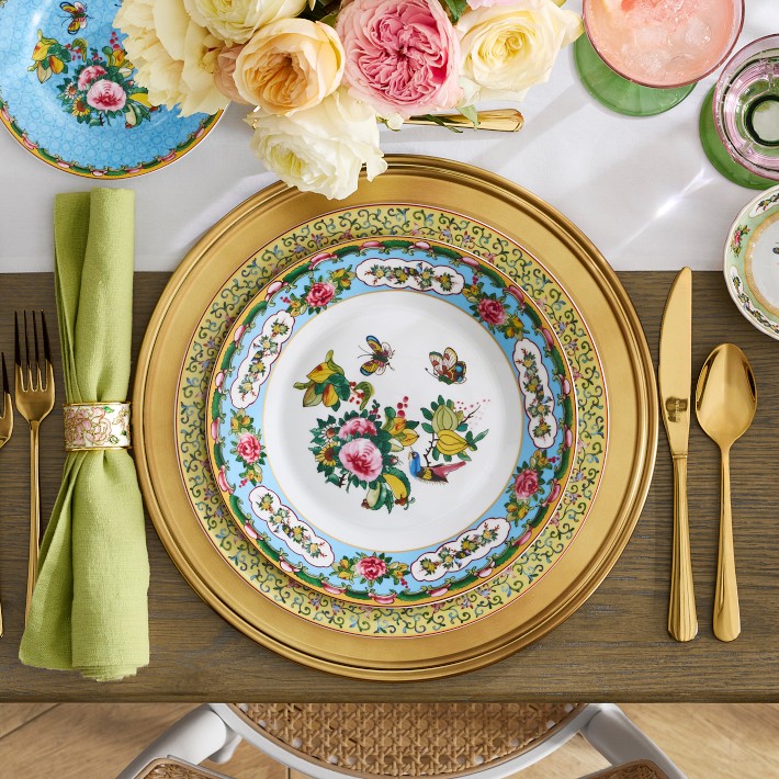 Famille Rose Salad Plates | Williams Sonoma