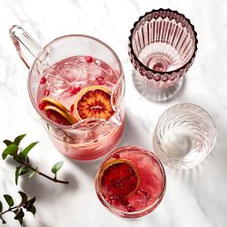 Tall Glass Pitcher