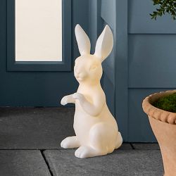 Williams Sonoma Pre-Lit Bunny Décor