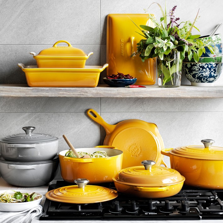 LE CREUSET ジャポネーズ 22cm イエロー Le Creuset Nectar Collection | Williams Sonoma