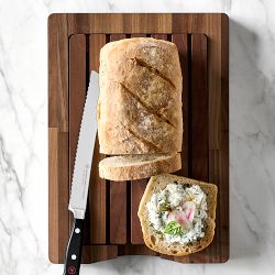 Williams Sonoma Bread Board with Crumb Catcher
