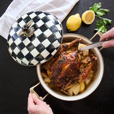 MacKenzie-Childs Courtly Check 12-Piece Cookware Set Simolary simolary.com 17