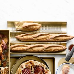 Williams Sonoma Goldtouch® Savory Baguette Loaf Pan