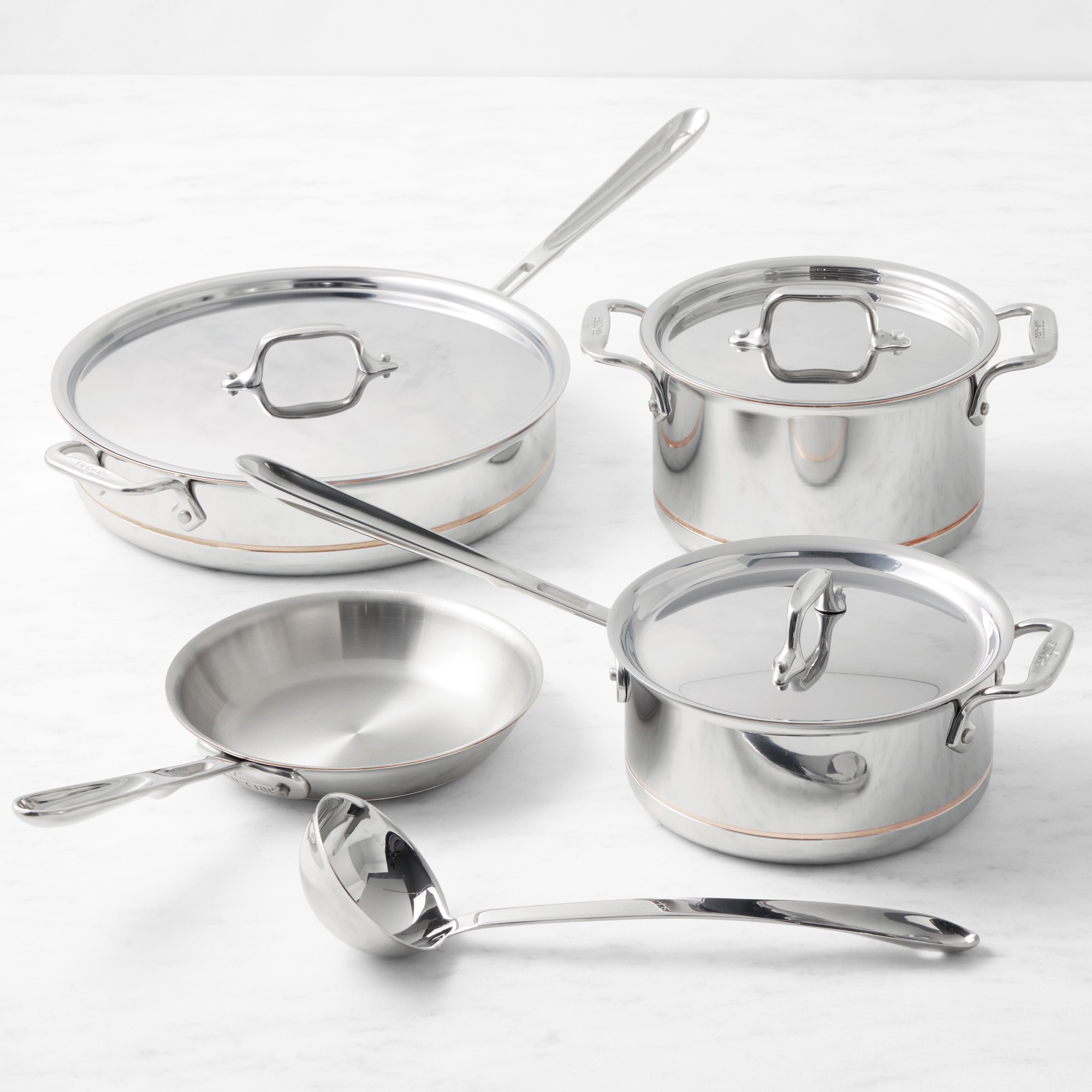 All-Clad Copper Core 8-Piece Cookware Set Sansujyuku sansujyuku.com