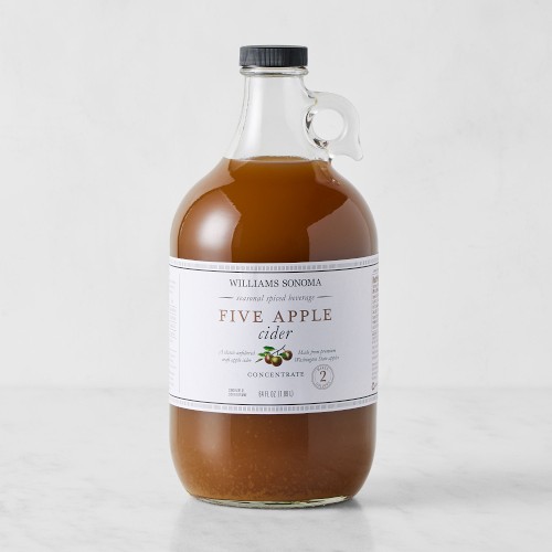 Williams Sonoma Five Apple Cider Concentrate Jug