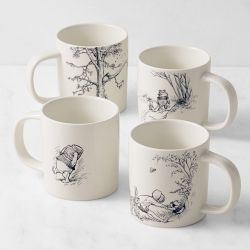 Rory Dobner x Williams Sonoma Mugs, Set of 4, Mixed