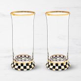 MacKenzie-Childs Courtly Check Highball Glasses Simolary simolary.com 10