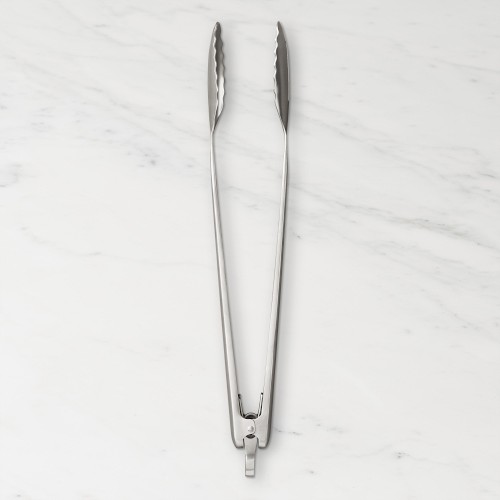 Williams Sonoma Stainless-Steel Handled BBQ Tongs