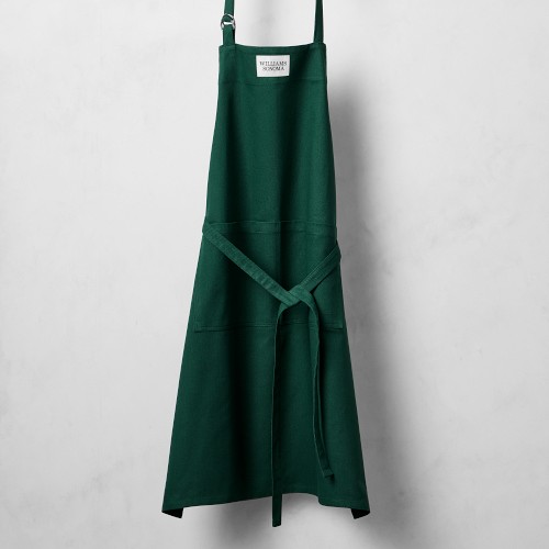 Williams Sonoma Classic Solid Apron, Dark Green