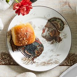 Plymouth Double Turkey 16-Piece Dinnerware Set