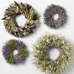 Rosemary &amp; Lavender Live Wreath, 14"
